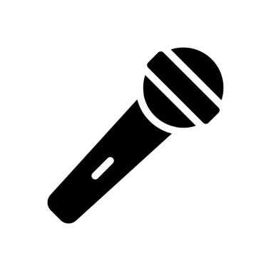 Şeffaf bir arkaplan üzerinde MIC vektör çizimi. Konsept ve grafik tasarım için mükemmel kalite sembolleri.. 