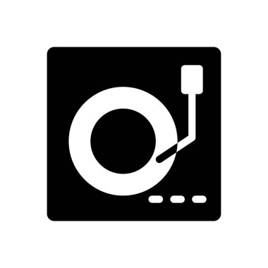 Şeffaf bir arkaplan üzerinde vinil vektör illüstrasyonu. Konsept ve grafik tasarımı için mükemmel kalite semboller.. 