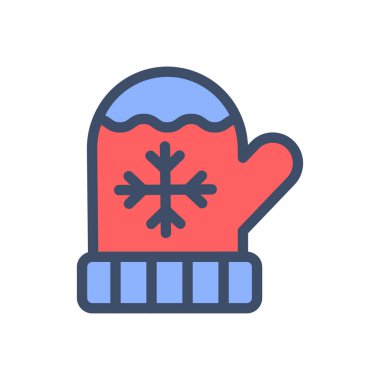 Şeffaf bir arkaplan üzerindeki eldiven vektör çizimi. Konsept ve grafik tasarımı için birinci sınıf kalite simgeler.. 