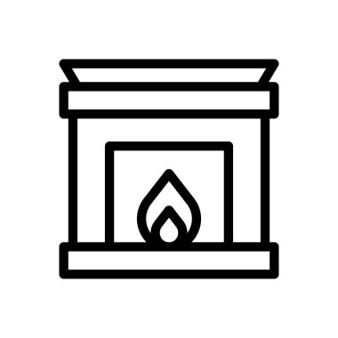 Şeffaf arkaplan üzerinde baca vektör çizimi. Premium kalite semboller. Konsept ve grafik tasarım için ince çizgi simgesi. 