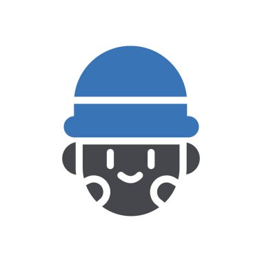 Şeffaf bir arkaplan üzerinde joker vektör illüstrasyonu. Konsept ve grafik tasarımı için mükemmel kalite sembolleri.. 