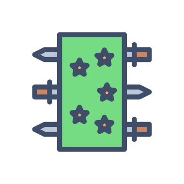 Şeffaf bir arkaplan üzerinde sihirli vektör çizimi. Konsept ve grafik tasarımı için birinci sınıf kalite simgeler.. 