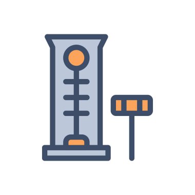Saydam bir arkaplan üzerinde oyun vektör illüstrasyonu. Konsept ve grafik tasarımı için premium kalite simgeleri..