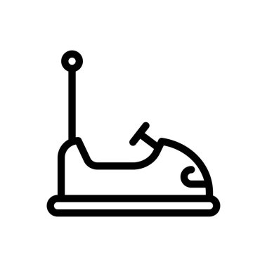 şeffaf bir arkaplan üzerinde tampon vektör çizimi. Premium kalite semboller. Konsept ve grafik tasarım için ince çizgi simgesi. 