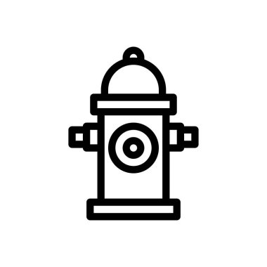 hydrant vector illustration on a transparent background.Premium quality symbols.Thin line icon for concept and graphic design.