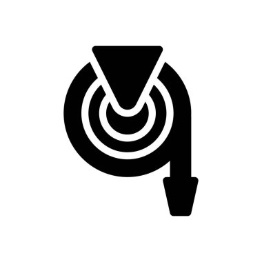 Şeffaf bir arkaplan üzerinde ev boru vektör illüstrasyonu. Konsept ve grafik tasarımı için özel kalite semboller.. 