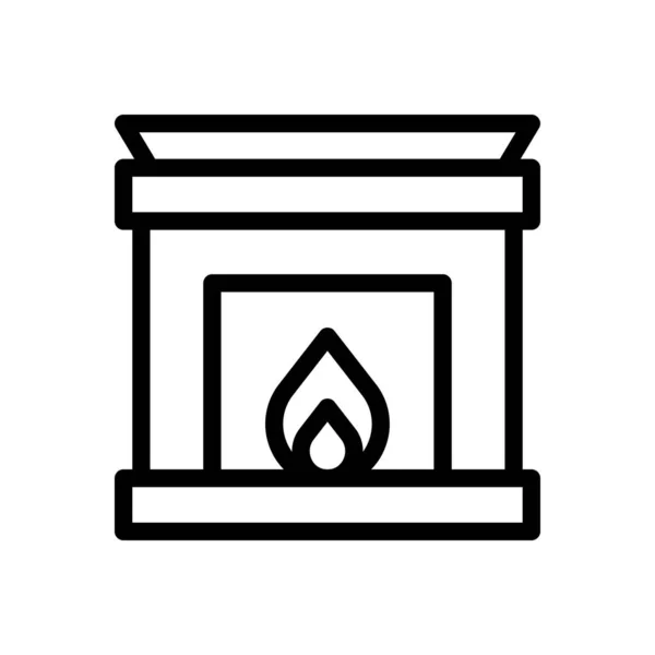透明な背景に煙突ベクトルイラスト プレミアム品質の象徴コンセプトとグラフィックデザインのための細い線のアイコン — ストックベクタ
