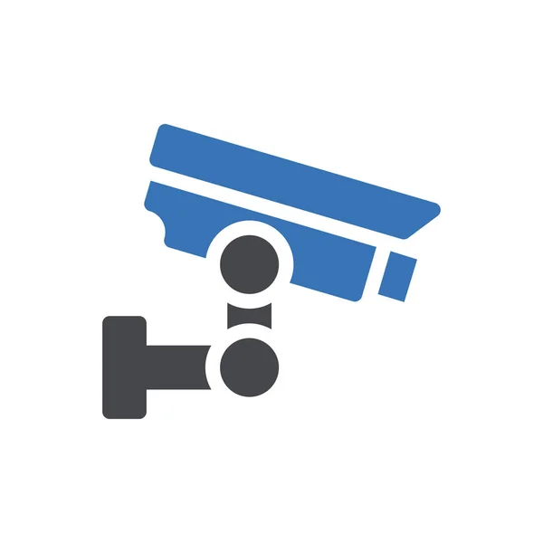 Cctv Vector Illustration Transparent Background Premium Quality Symbols Glyphs Icon — 图库矢量图片