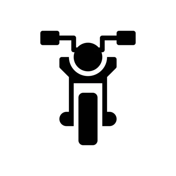 Motorrad Vektor Illustration Auf Transparentem Hintergrund Hochwertige Symbole Glyphen Symbol — Stockvektor