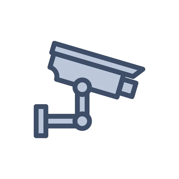 Cctv Vector Illustration Transparent Background Premium Quality Symbols Stroke Icon — Archivo Imágenes Vectoriales