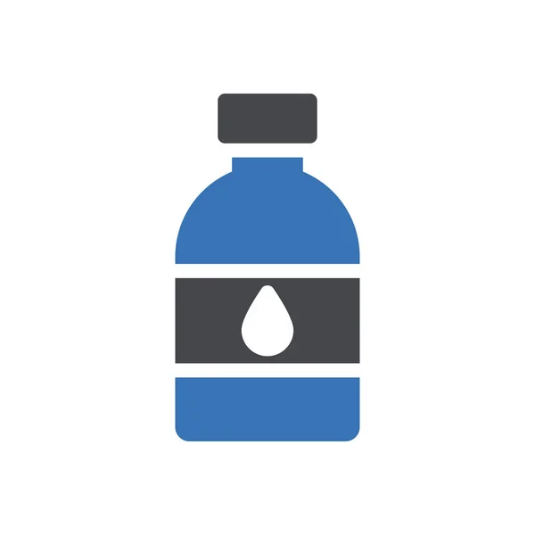 Ilustración Vectores Botellas Agua Sobre Fondo Transparente Símbolos Calidad Premium — Archivo Imágenes Vectoriales