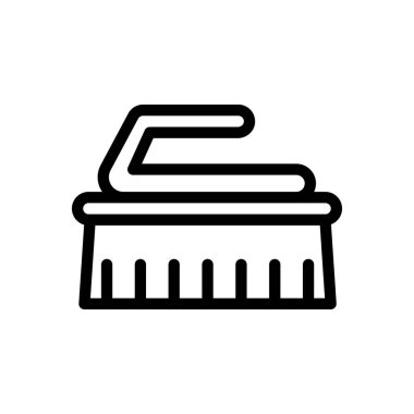 Şeffaf arkaplan üzerinde fırça vektör çizimi. Premium kalite semboller. Konsept ve grafik tasarım için ince çizgi simgesi.