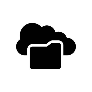 Şeffaf bir arkaplan üzerinde bulut dizini vektör illüstrasyonu. Konsept ve grafik tasarımı için mükemmel kalite sembolleri..