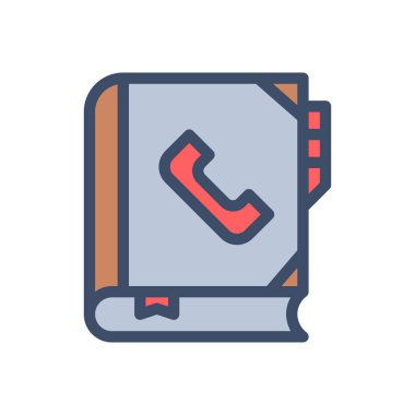 Şeffaf bir arkaplan üzerinde kitap vektör illüstrasyonunu ara. Konsept ve grafik tasarım için premium kalite simgeleri..