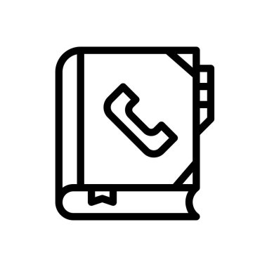 Şeffaf bir arkaplan üzerinde kitap vektör illüstrasyonunu ara. Premium kalite sembolleri. Konsept ve grafik tasarım için ince çizgi simgesi.