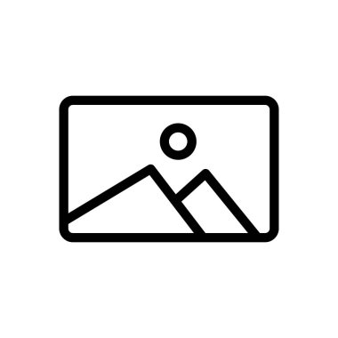 Şeffaf bir arkaplanda resim vektör çizimi. Premium kalite sembolleri. Konsept ve grafik tasarım için ince çizgi simgesi. 