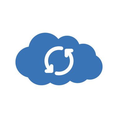 Şeffaf bir arkaplan üzerine vektör illüstrasyonunu yeniden yükle. Konsept ve grafik tasarımı için en iyi kalite sembolleri..