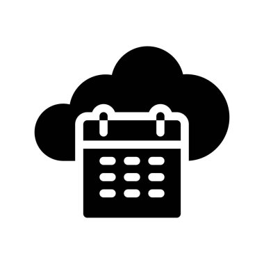 Şeffaf bir arkaplan üzerinde takvim vektör illüstrasyonu. Konsept ve grafik tasarım için mükemmel kalite sembolleri..