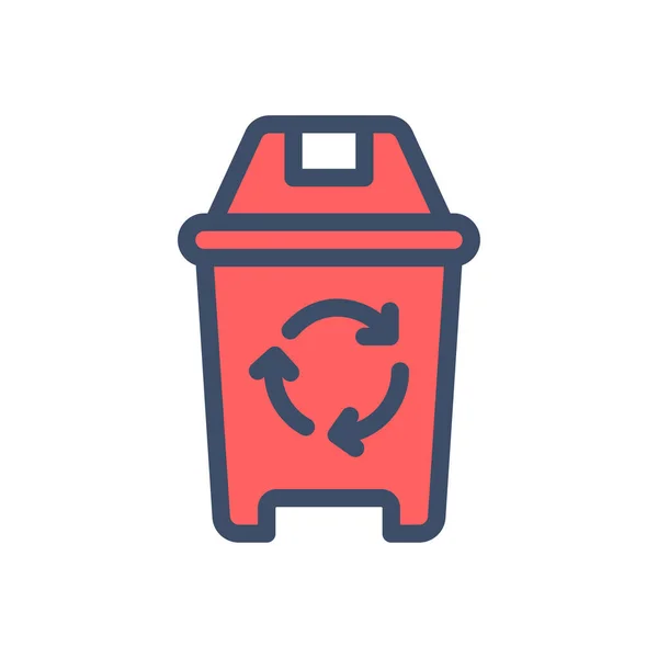 Recycle Vektor Illustration Auf Einem Transparenten Hintergrund Premium Qualität Symbole — Stockvektor