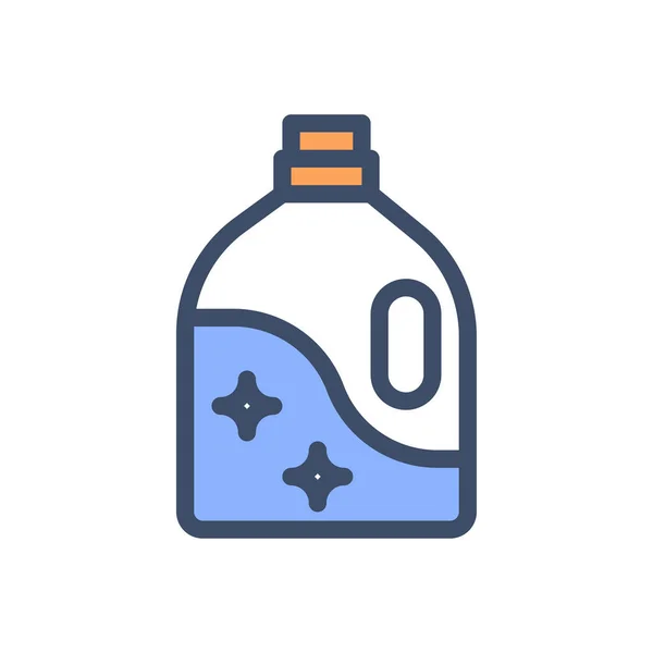 Detergent Vector Illustration Transparent Background Premium Quality Symbols Stroke Icon —  Vetores de Stock