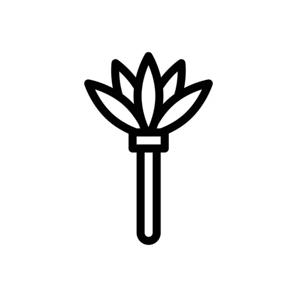 Пензлик Векторні Ілюстрації Прозорому Фоні Символи Високої Якості Піктограма Тонкої — стоковий вектор