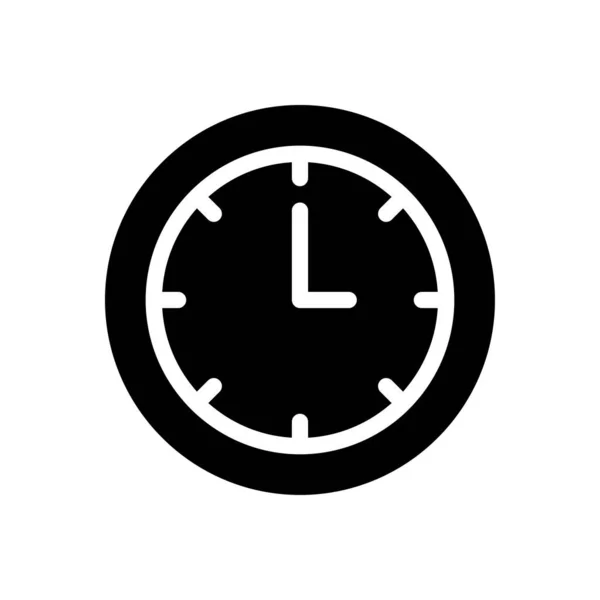 Time Vector Illustration Transparent Background Premium Quality Symbols Glyphs Icon — Stock Vector