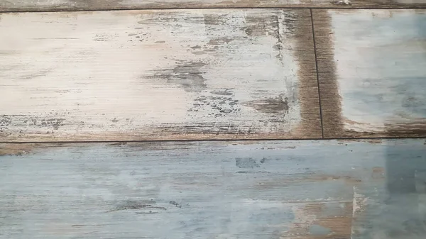 Eski kırsal ahşap yüzey. Arkaplan ve inşaat tahtaları. Mavi renkli. Boşluğu kopyala.