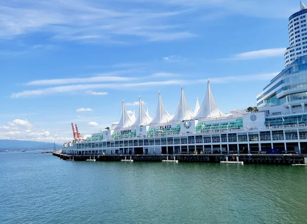 Canada Place Cruise Ships Terminal Vancouver — Stock Fotó