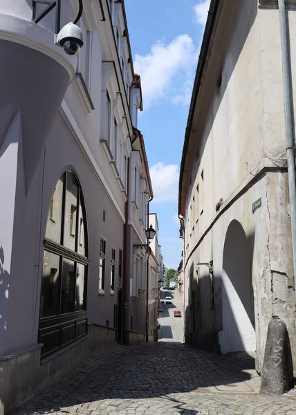 Narrow Street Old Town Bielsko Biala Poland — Stock fotografie