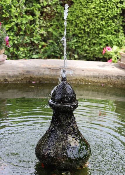 Water Fountain Patio Moor Residence Cordoba — Foto Stock