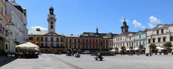 Old Town Square Cieszyn Poland — Stock fotografie