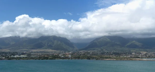 Panoramic View Maui Seashore —  Fotos de Stock