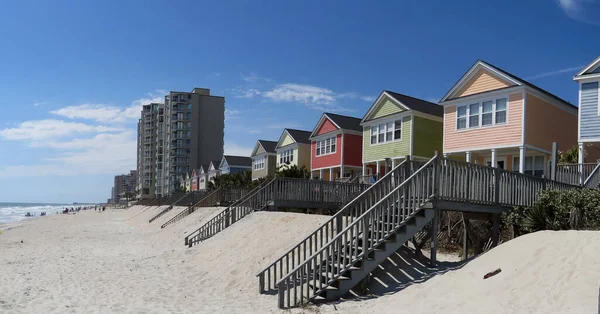 Waterfront Properties North Carolina Beach — 스톡 사진