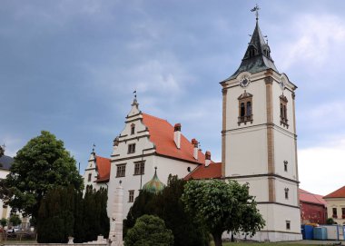  Spissky Hrad in town of Levoca in Slovakia