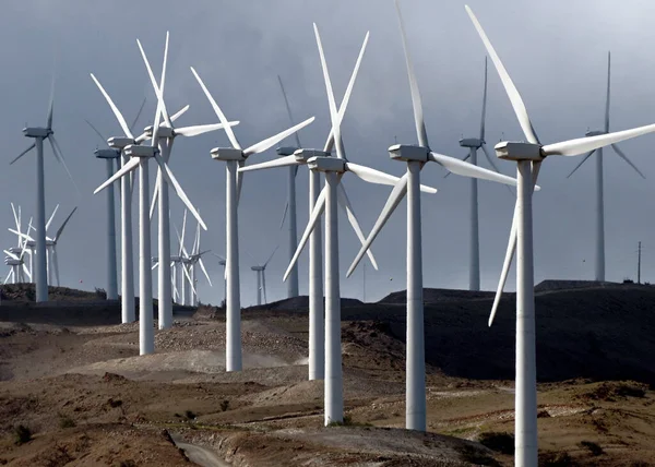 Hawaii Maui electricity generating windmills