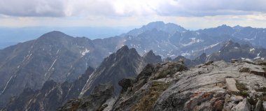  Slovaki 'deki Vysoke Tatry Dağları Perspektifi