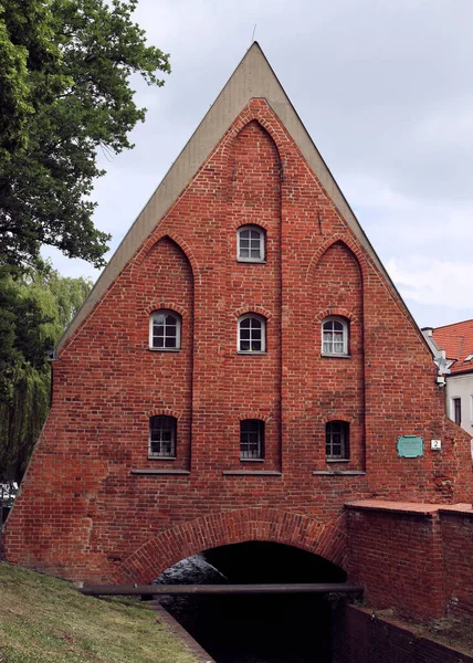 Medieval Small Mill in the Old Town Gdansk Poland