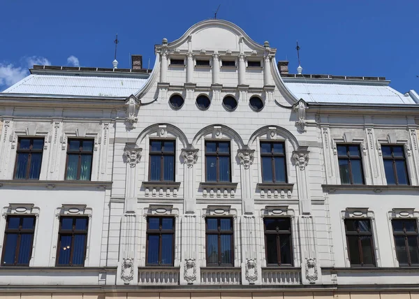 Arquitetura Ouse Mercado Cidade Velha Cieszyn Polônia — Fotografia de Stock