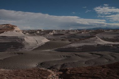 Arjantin 'in kuzeybatısında eşsiz bir sünger taşı tarlası.