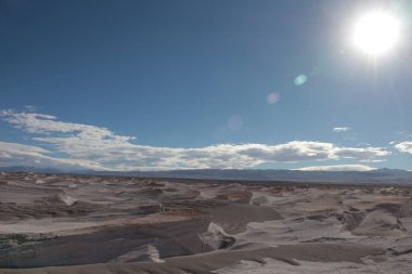 Arjantin 'in kuzeybatısında eşsiz bir sünger taşı tarlası.