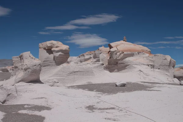 Arjantin 'in kuzeybatısında eşsiz bir sünger taşı tarlası.