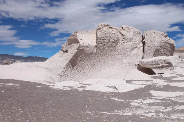 Arjantin 'in kuzeybatısında eşsiz bir sünger taşı tarlası.