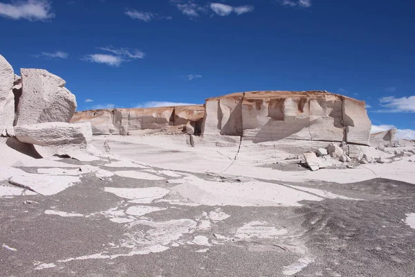 Arjantin 'in kuzeybatısında eşsiz bir sünger taşı tarlası.