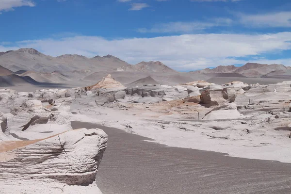 Arjantin 'in kuzeybatısında eşsiz bir sünger taşı tarlası.