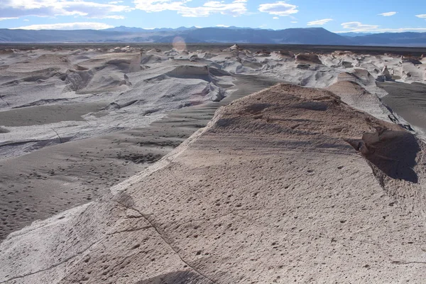 Arjantin 'in kuzeybatısında eşsiz bir sünger taşı tarlası.