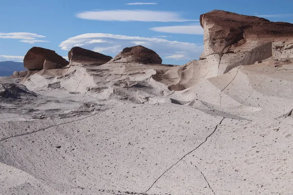 Arjantin 'in kuzeybatısında eşsiz bir sünger taşı tarlası.