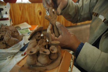 Arjantin 'in kuzeyinden zanaatkarların elleri