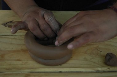 Arjantin 'in kuzeyinden zanaatkarların elleri