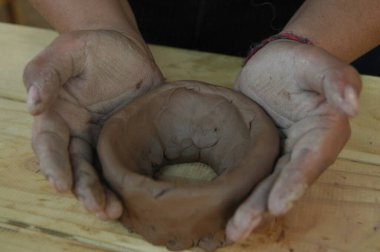 Arjantin 'in kuzeyinden zanaatkarların elleri