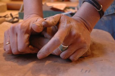 Arjantin 'in kuzeyinden zanaatkarların elleri